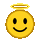 Winking Angel smiley