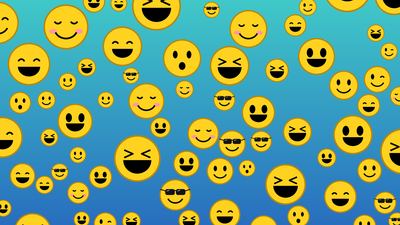 Widescreen Crowd smiley wallpaper